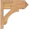Ekena Millwork Imperial Smooth Arts and Crafts Outlooker, Western Red Cedar, 7 1/2"W x 18"D x 18"H OUT08X18X18IMP03SWR - alternate 2